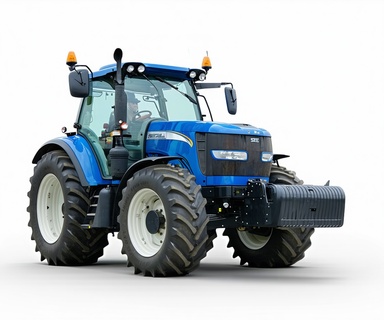 Assurance pour tracteur non-agricole - Photo studio professionnelle avec éclairage parfait et détails ultra-réalistes. Par...